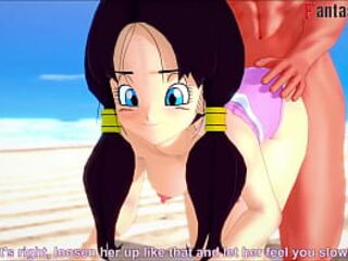 Videl fucking with Roshi - 3 - Dragonball Zex 7 - Full & POV on Sheer & PTRN: Fantasyking3