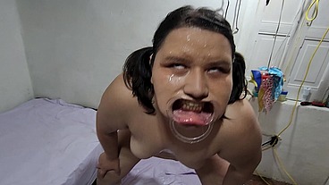 Spit on my face, piss on my face, cum on my face, humiliate me in every way possible