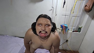 Spit on my face, piss on my face, cum on my face, humiliate me in every way possible