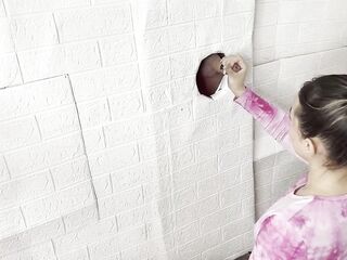 gloryhole ramrod to twist without stopping. Sheer misssvikki