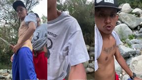 en el rio