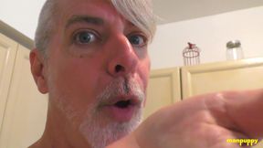 ManPuppy: Richard Lennox Humiliates His Tiny Stepson With a Gross Smoothie