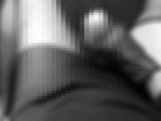 黒タイツを直履きしてTENGA EGGでオナニー。