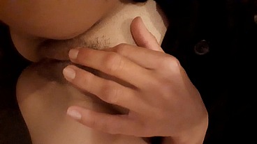 Massaging my wet pussy P2 Neya Cay closeup