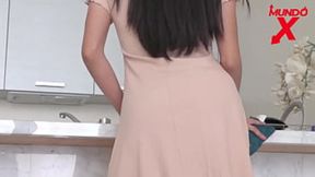 She wants her boss to fill her with semen and she won't stop until she gets it