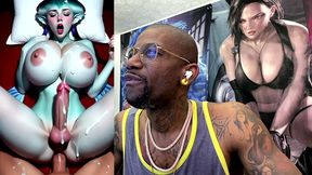 tight transgender cock princess ruto getting ass fucked while cumming on herself, ai generated