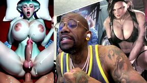 tight transgender cock princess ruto getting ass fucked while cumming on herself, ai generated