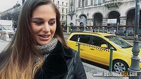 Fantastic Cathy Heaven Squirts All Over Our Public Sex Truck