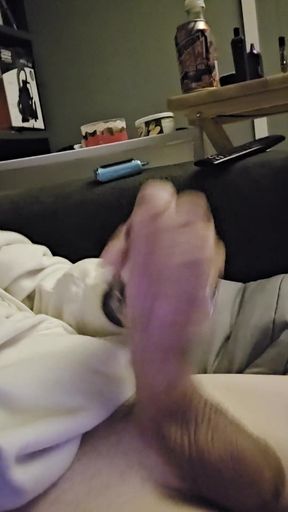 Cumming From My Huge Cock