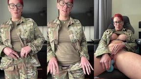 lola maverick lesbian military coworker wants your cock