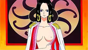 Boa Hancocks Seductive Dance Ignites Forbidden Desire in One Piece Fantasy