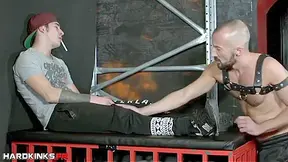 Punished For Licking Straight Guys Feets