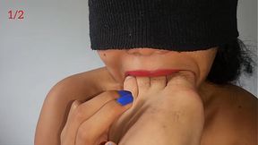 Petite Latina Teen Submissive and Deepthroated Part 1