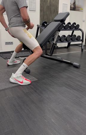 Cumshot at the gym