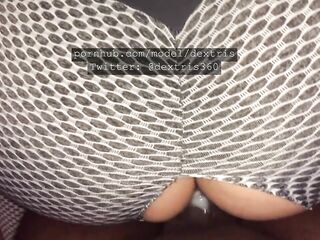 My Ripped Leggings Makes Him Cum Harder