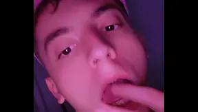 Licking Up the Drop: Twink Sips PISS Straight From the Bowl—Naughty 18+ Play