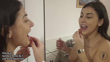 ALINE CHAVEIRINHO em BASTIDORES DO TIGRÃO 17