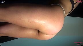 Hard BDSM flagellating of onion donk by nasty amateur with ample donk - spectacular XXX!