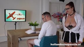 Sexy lerares Sabine de Jong