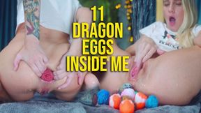 Masha Yang's intense anal fisting with an Easter egg surprise