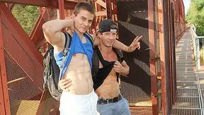 Wild European Twink Duo Takes On Each Others Tight Holes Outside – Outdoors Exposed