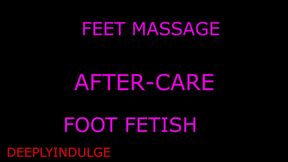 AUDIO ROEL-PLAY FOOT WORSHIP PRAISING YOUR FEET (FOOT WORSHIP) AFTER-CARE
