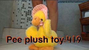 Pee plush toy 419