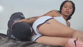 Farting white clothes, by Anita Perversa and Slave Allan, FULL HD