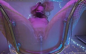 POV: Hot blonde sits on your face while you lick her pussy after she gets creampied