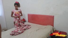 My stepfather took advantage of the fact that there was no one at home to have sex with me and record and show it to his friends