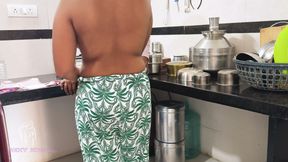 Komal Wasn't Cooking Kitchen Food, but She Kicked Her Ass From Behind