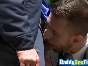 Daddies David Anthony and Troy Daniels anal breed outdoor
