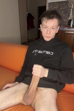 Shower Solo Has 18yo Moaning While Milking Dry