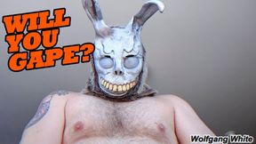 MASKED MAN POUNDS YOU - Scary Bunny Halloween BottomPOV ASMR Pounding - Wolfgang White