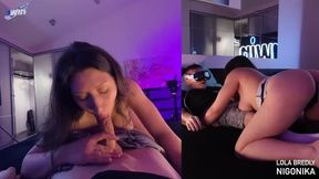 POV Blowjob from Big Tits Beauty in Apple Vision Pro Glasses