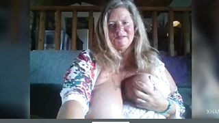 Grandma vamp Woman gigantic tits and cunt part one