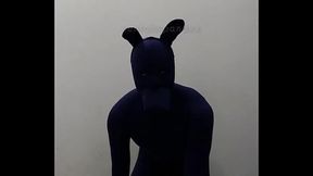 Zentai dog femdom Puppy