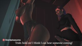 Car Toon - Succubus Stuck In Elevator Grows And Becomes