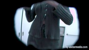 Anna Fucks Herself with Big Dildo on the Toilet