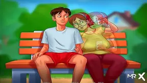 Curvy Cutie Craves Hot Summer Tryst in Sultry Animated Escape