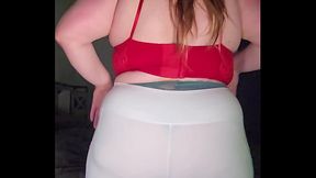 Twerking Worship and Cum Countdown: BBW Booty Twerks in Three Outfits Until Finger-Fuck Finish (4K Portrait)