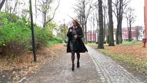 Stunning MILF gets pleasured indoor and outdoor