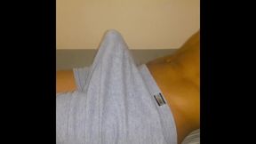 Raw Pulsing Spunk in Lingerie Handsfree (Precum Leakage)