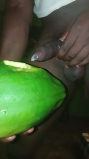 Ebony black anal video