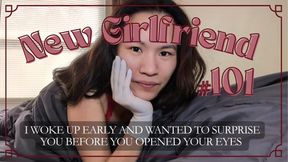 Gloved Asian Girlfriend