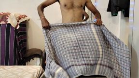 Pink underwear and masturbating