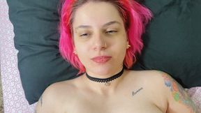 nasty spits on my face