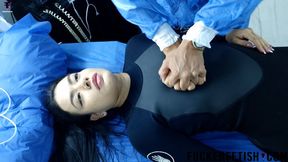 HD Moonblack neopreno monitor medical emergency defibrillator + CPR