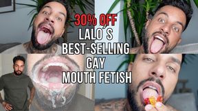 30% OFF | Lalos best-selling gay Mouth Fetish (compilation) - Lalo Cortez