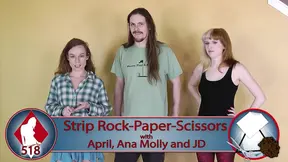 Steamy strip rock-paper-scissors leads to naked fun